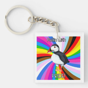 Porte-clefs Puffin Avec Fierté ! - LGBTQ+