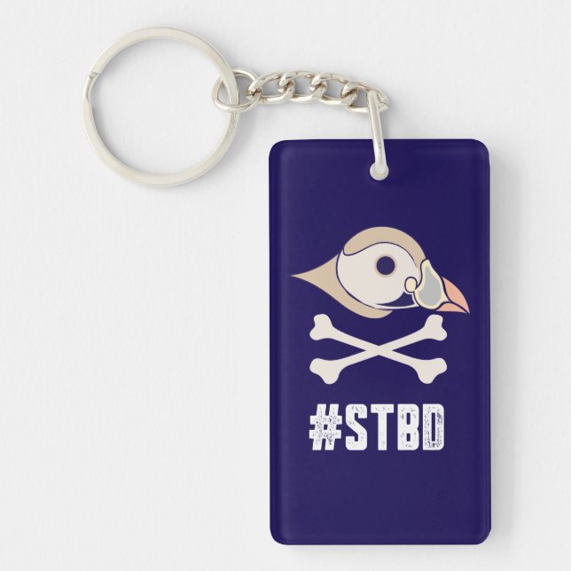 Porte-clefs Puffins de Pittsburgh #STBD (Devant)