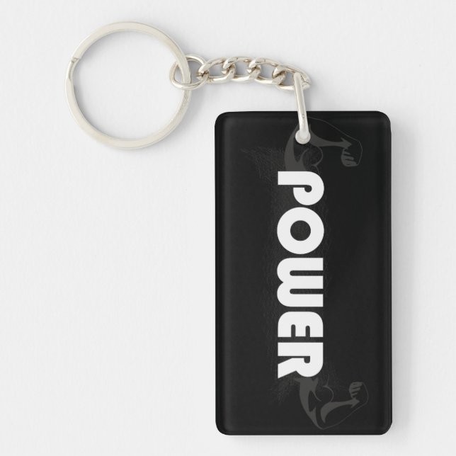 Porte-clefs Puissance de muscle (Devant)