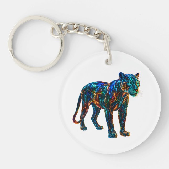 Porte-clefs Puissant Panther Art (Devant)