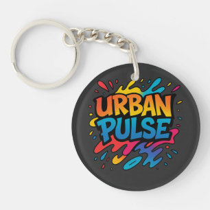Porte-clefs Pulse urbaine - Street Art Tee