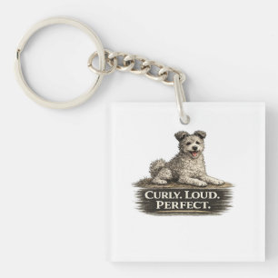 Porte-clefs Pumi Chien – Bouclé Fort Parfait