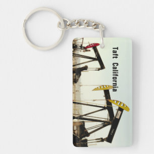 Porte-clefs Pumpjacks en Californie du Taft