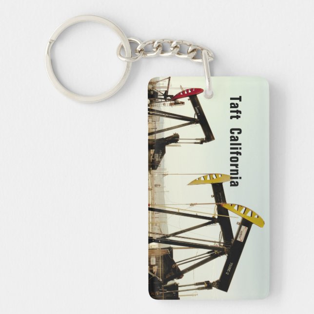 Porte-clefs Pumpjacks en Californie du Taft (Devant)
