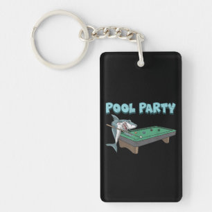 Porte-clefs Pun de jeux pour les requins Billard Summer Beach