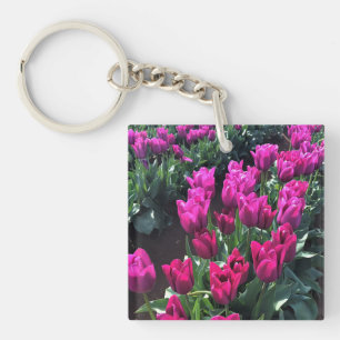 Porte-clefs Purple Flag Tulips