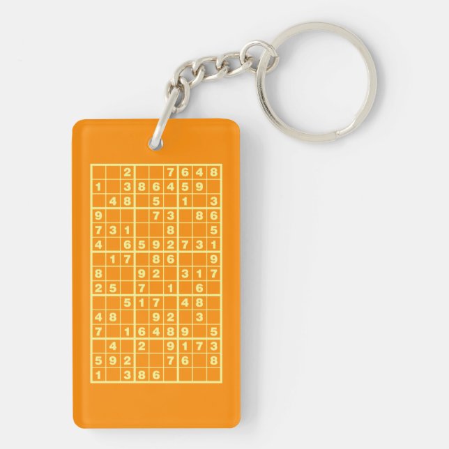 Porte-clefs Puzzle Sudoku (Dos)