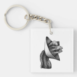 Porte-clefs PygmyPets "Dennis" Dilophosaurus - Porte - clé