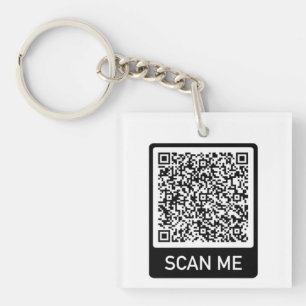 Porte-clefs QR Code Porte - clé - Analyse cadeau moi personnal