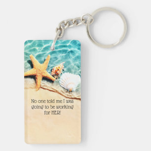 Porte-clefs Quand je retire le Porte - clé acrylique masculin
