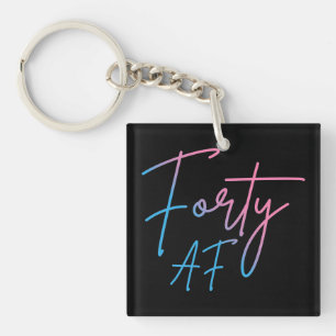 Porte-clefs Quarante AF II - Cadeau d'anniversaire