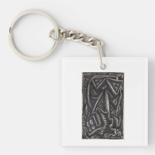 Porte-clefs Que peut-il savoir... du cœur ? (Devant)