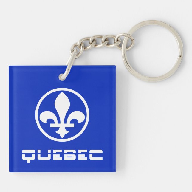 Porte-clefs Québec (Dos)