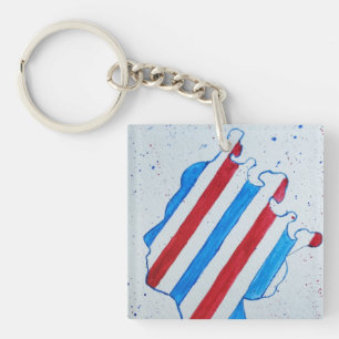 Porte-clefs Queen Elizabeth II Jubilee Platinum Angleterre Roy