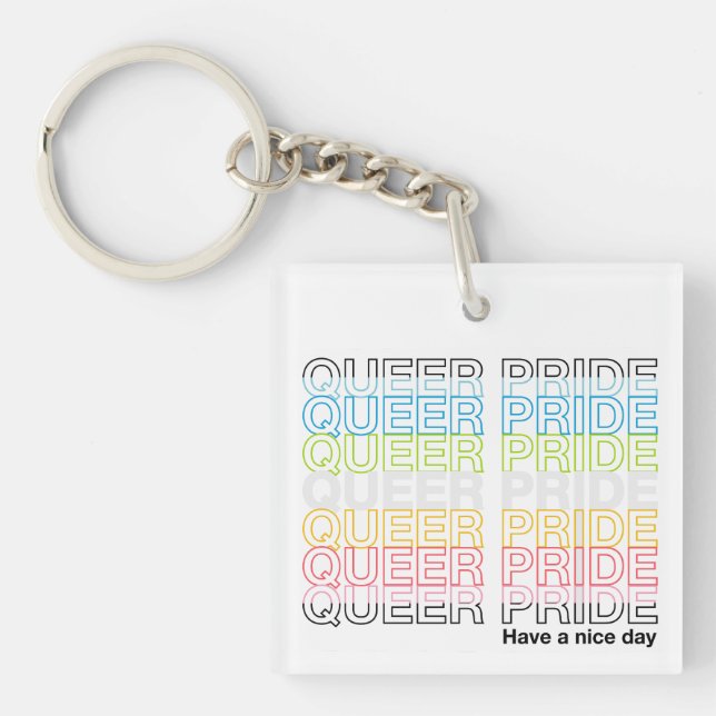 Porte-clefs Queer Pride (Devant)