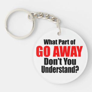 Porte-clefs Quelle partie de Go Away