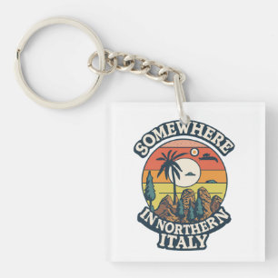 Porte-clefs Quelque Part En Italie Du Nord