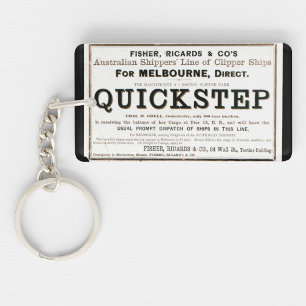 Porte-clefs Quickstep Clipper voiliers 1859