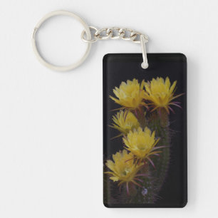 Porte-clefs Quintuple de fleurs de cactus