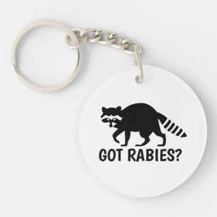 Porte-clefs Rabies Raccoon