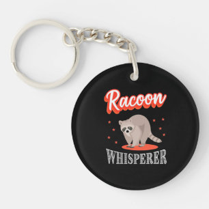Porte-clefs Raccoon Lover Raccoon Whisperer