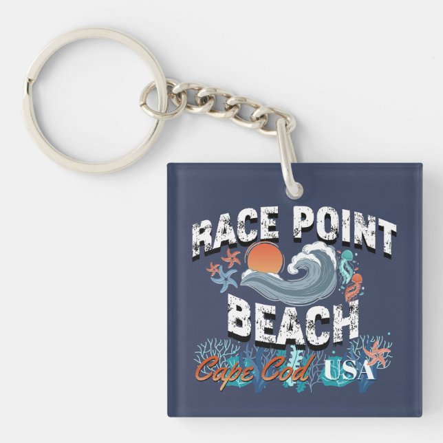 Porte-clefs Race Point Beach, Cape Cod, Massachusetts (Devant)