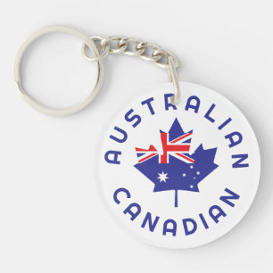 Porte-clefs Racines australiennes canadiennes