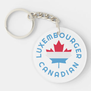 Porte-clefs Racines canadiennes de luxembourgeois