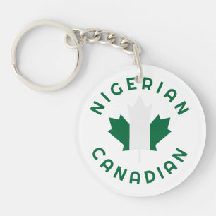 Porte-clefs Racines canadiennes nigérianes