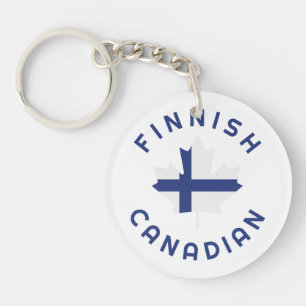 Porte-clefs Racines finlandaises canadiennes