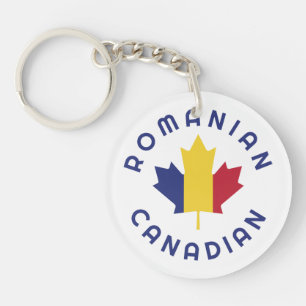 Porte-clefs Racines roumaines canadiennes