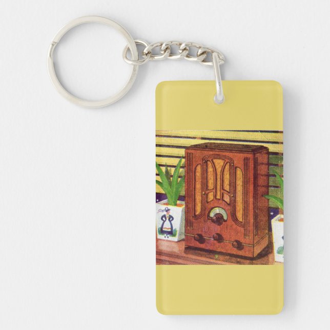 Porte-clefs Radio de la cathédrale 1937 (Devant)
