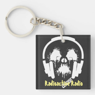 Porte-clefs Radioactive DJ Acrylique