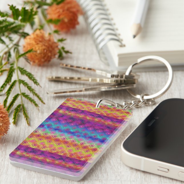Porte-clefs Rainbow Beauty (Devant droit)