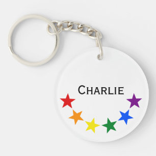 Porte-clefs RAINBOW FLAG STARS II + vos idées