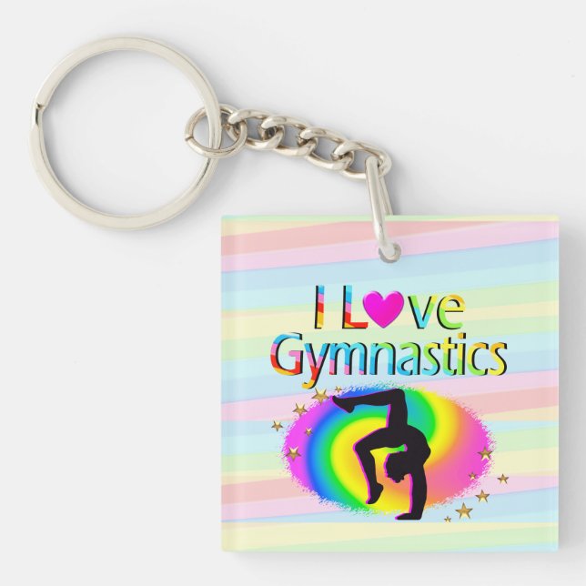 PORTE-CLEFS RAINBOW I LOW GYMNASTICS PORTE - CLÉS (Devant)