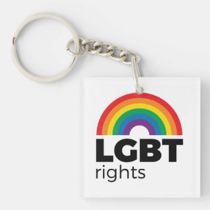 Porte-clefs Rainbow Rights