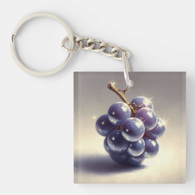 Porte-clefs Raisins brillants (Devant)