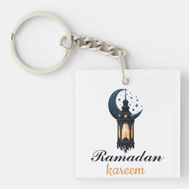 Porte-clefs Ramadan Kareem Moubarak ramadan 2024 (Devant)