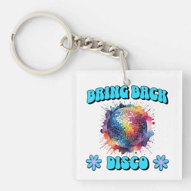Porte-clefs Ramener le Disco (Devant)