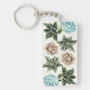 Porte-clefs Rangée des Succulents