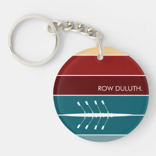 Porte-clefs Rangée Lever de Soleil Personnalisé