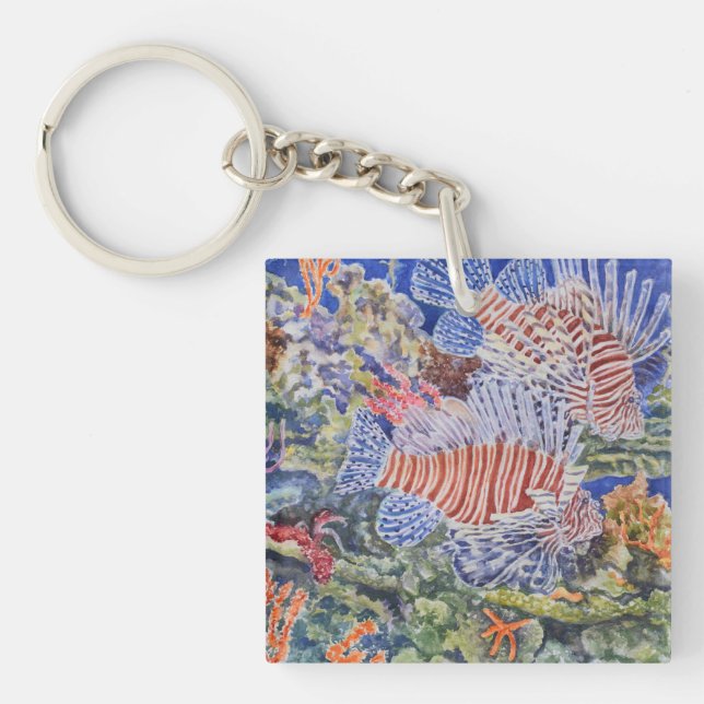 Porte-clefs Rascasse volante rouge (Devant)