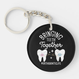 Porte-clefs Rassembler les dents - Orthodontiste