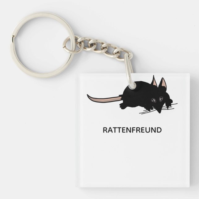 Porte-clefs rat (Devant)