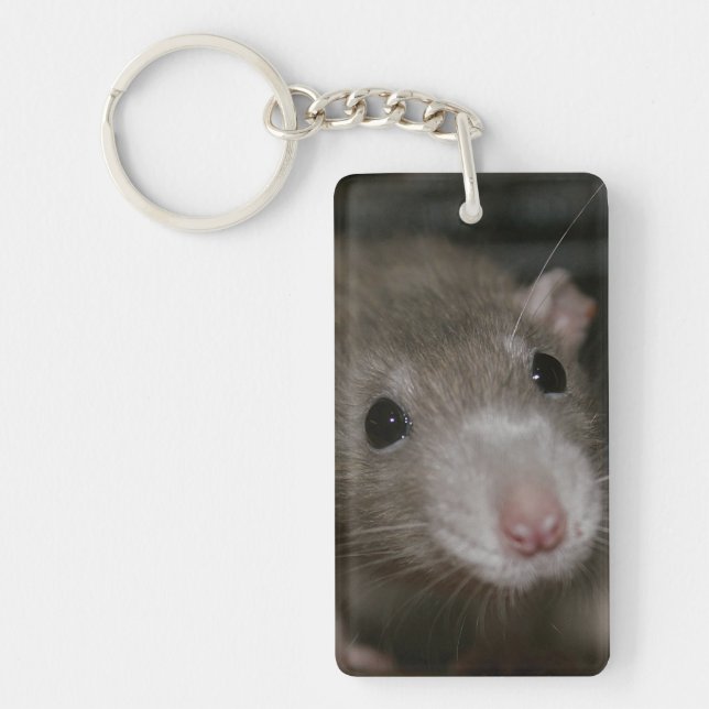 Porte-clefs Rat curieux (Devant)