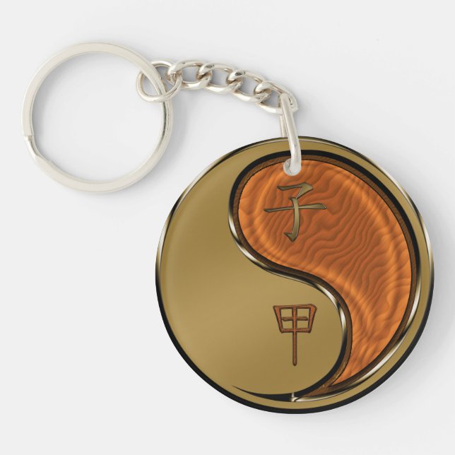 Porte-clefs Rat de bois (Devant)