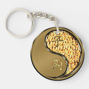 Porte-clefs Rat de feu