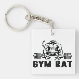 Porte-clefs Rat de gym