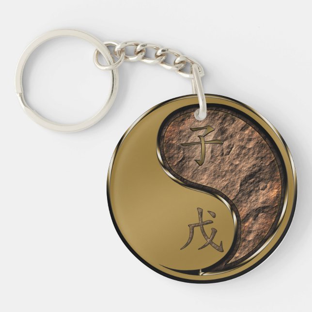 Porte-clefs Rat de terre (Devant)